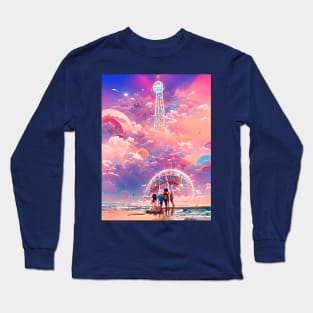 Skywheel Beach Adventure Long Sleeve T-Shirt